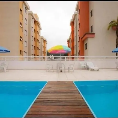Apartamento Sun Way Ubatuba- com piscina, churrasqueira e play ground-3